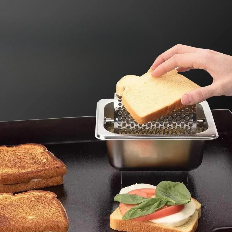 Kolečko na máslo pro rovnoměrné rozetřené máslo Dávkovač másla z nerezové oceli Váleček na máslo Kuchyňské pomůcky American Burger Tool