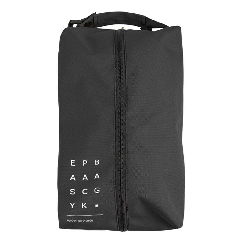 

ABMH-Portable Zipper Storage Bag Can Stores Shoes, Double Zippers Can Be Opened And Closed, And Can Be Hung And Fixed чёрный