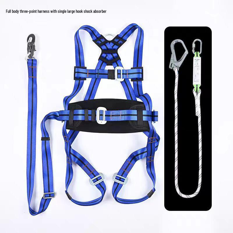 Europejska Uprząż Bezpieczeństwa Elektryka Wysokogórskiego z Konstrukcją Podwójnego Grzbietu i Liną Amortyzującą