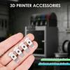 4Pcs Integrated Filament Cutter, Injection‑Molded Replacement Cutter Spare Parts, Compatible with A2L, X1 Series, P1 Series, A1, A1 Mini 3D Printer