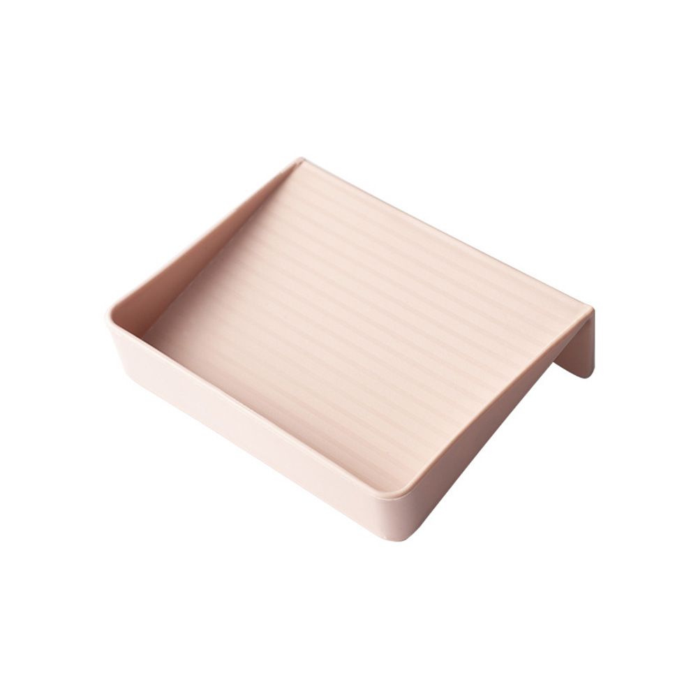 

Принадлежности Бесперфорационный настенный лоток Держатель для губки Стеллаж для хранения Мыльница Сливное мыло розовый