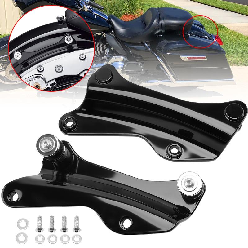 Motorcycle Black 4 Point Docking Hardware Kit For Harley Touring Road King Ultra Limited Road Glide Street Glide 2014-2025