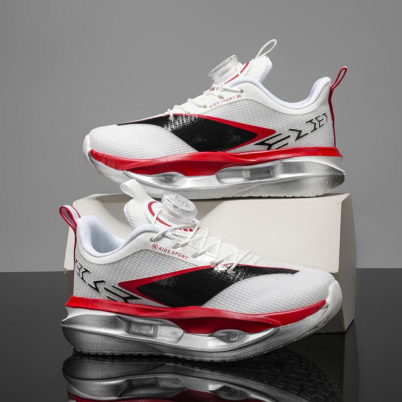 

Boys and Girls Sports Shoes for Running, Student Breathable Sports Shoes, New Style 40 червоний