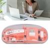   Wireless Mouse  1  2 2.4GHz 3 Mode Silent   DPI Rechargeable Transparent Mouse for PC Laptop Tablet