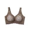 Women S Plus Size Lace Push Up Wireless Comfortable Bra