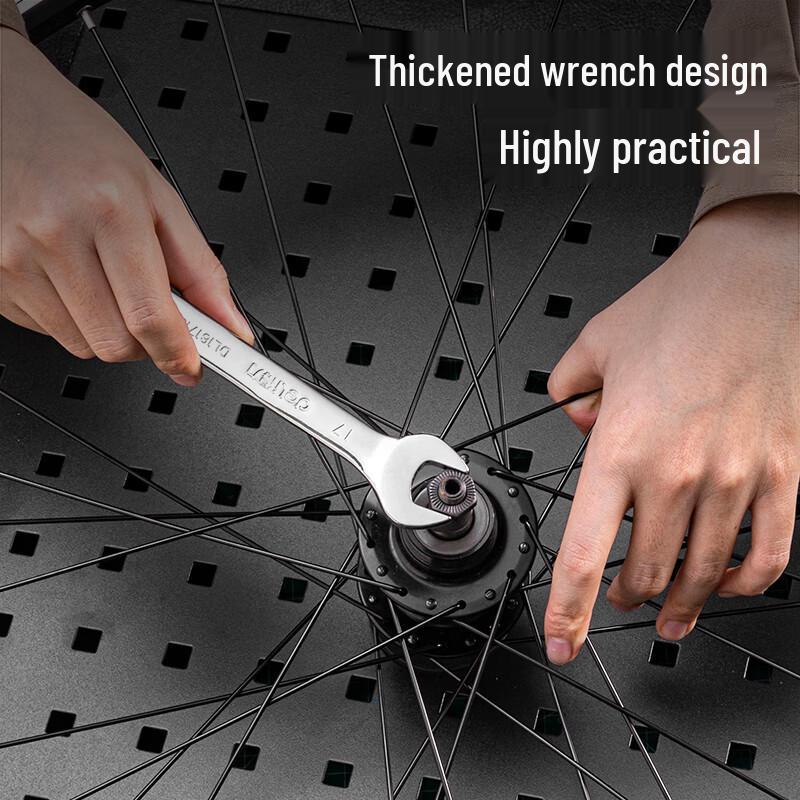 Deli Mirror Finish Double Open-End Wrench Set