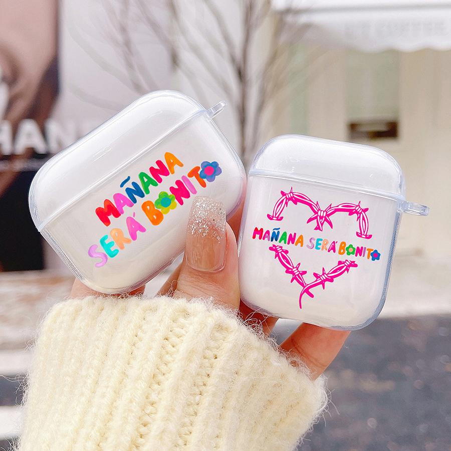 Manana Sera Bonito Bichota Karol G Airpods כיסוי עבור Apple Airpods 2/1 3 Soft Protector Funda Airpods Pro Covers Case Earpods