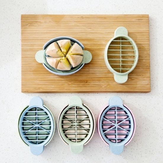 3-in-1 PP Gekochtes Ei Schneider Schneider Teiler Küchengerät Kochwerkzeug