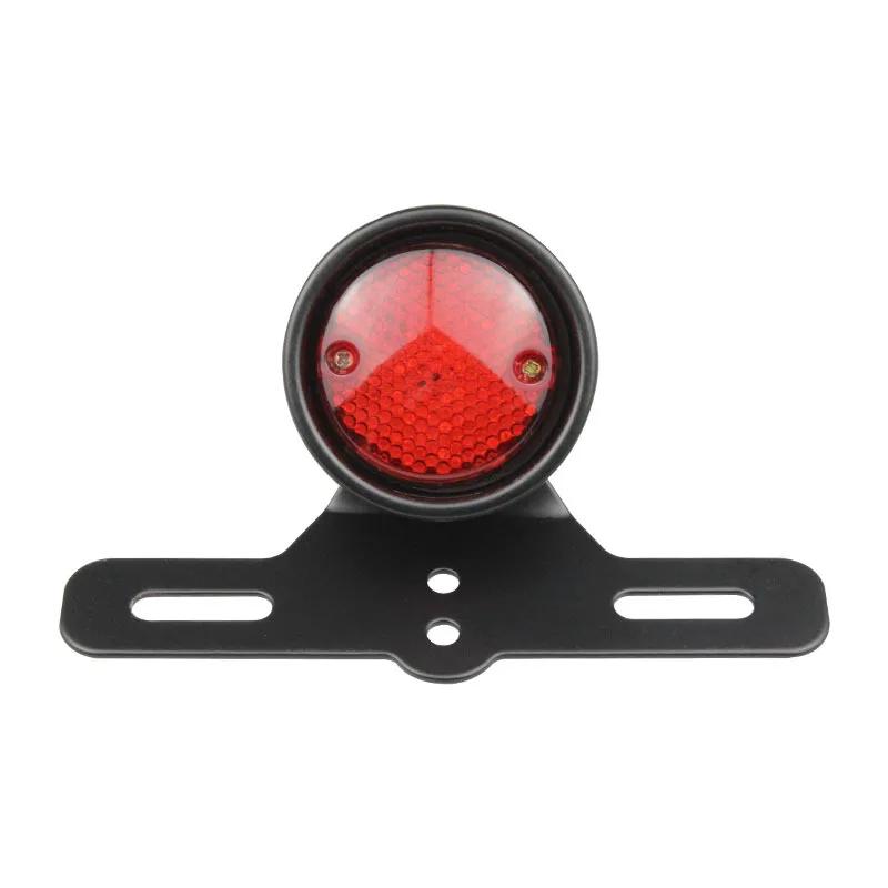 New 1Pcs Motorcycle Modified LED Taillights Rear Taillights Brake Lights Cruise Car Retrofitted LED Taillights Assembly