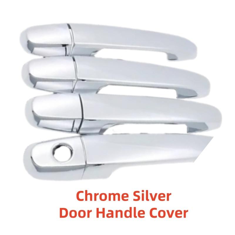 For Toyota Avensis T250 T25 2003 2004 2005 2006 2007 2008 2009 Chrome Door Handle Cover Trim Set Cap Car Styling Accessories ABS