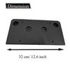 Car Front Bumper License Plate Bracket Mounting Holder Fit for Chevy Equinox 2016-2017 Car Accessories GM1068197 23476043