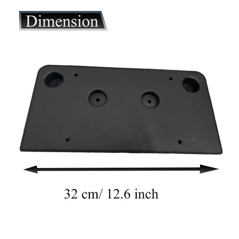 Car Front Bumper License Plate Bracket Mounting Holder Fit for Chevy Equinox 2016-2017 Car Accessories GM1068197 23476043