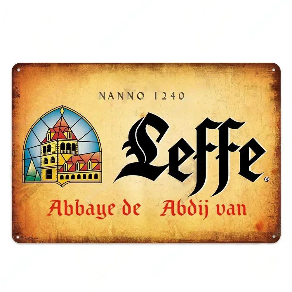 Beer Brand Tin Painting Plaque | Vintage Metal Sign for Bar, Club & Home Decor