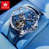 OLEVS Hodinky Módní Vodotěsné Luminous Mechanical Watch Pánské hodinky Pánské hodinky
