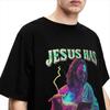 All Seasons Jesus Has Rizzen Funny Sarcastic T Shirt Merch Christ Pure Cotton Catholic Bible Faith T-shirt Tee Shirt