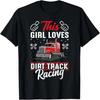 Dieses Mädchen liebt Dirt-Track-Rennen T-Shirt
