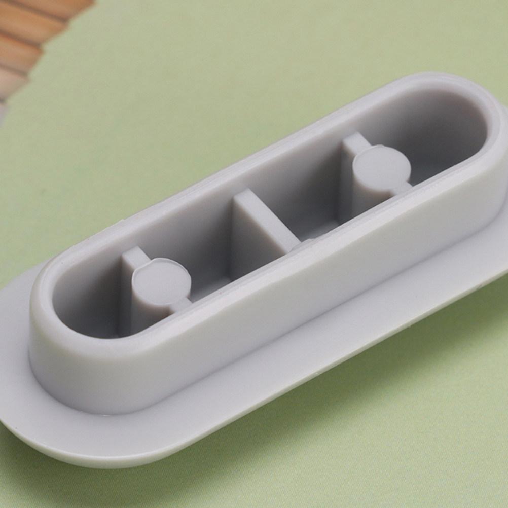 4Pcs Toilet Seat Bumper Heavy Duty Plastic Cushioning Pad Antislip Gasket for Toilet Seat Protection Shock Absorption Universal