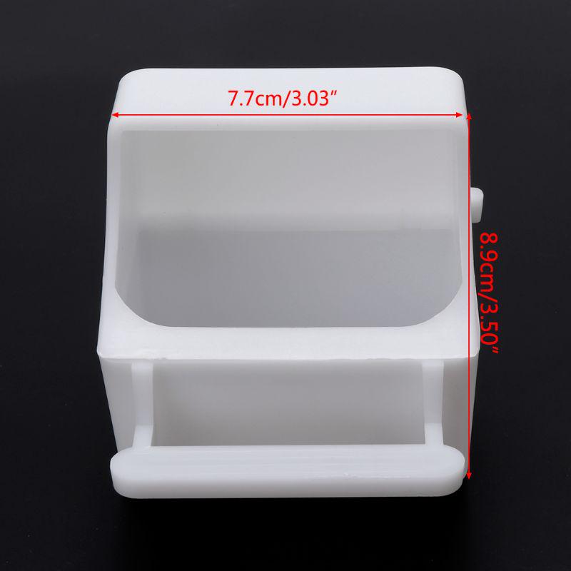 Dozator de mâncare pentru papagali Hrănitor din plastic pentru papagali, cu accesorii pentru colivie pentru calopsiți, accesorii de hrănire pentru Conure