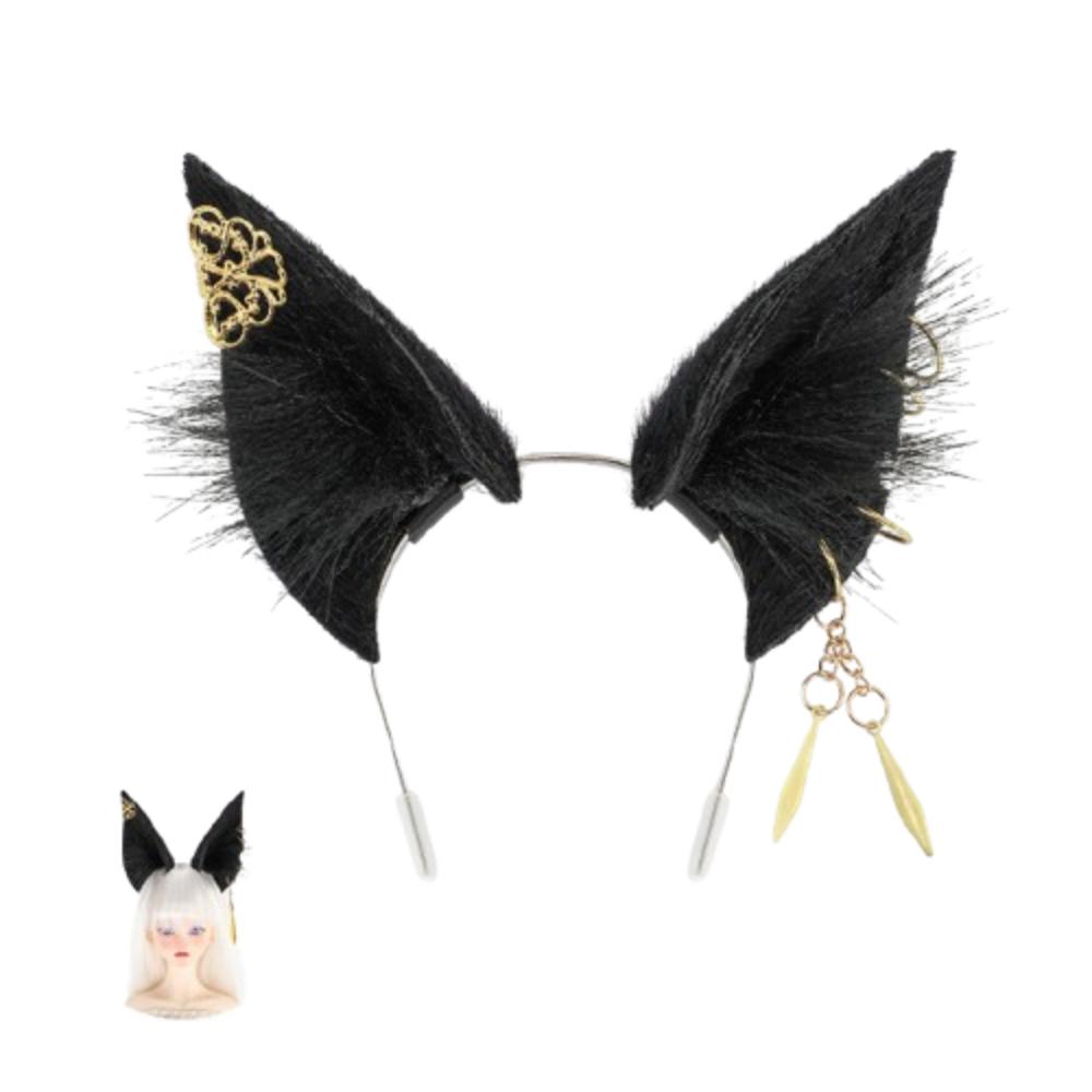 Hairband Simulated Animal Ear Hair Hoop Cute Headwear for Cotton Doll  Doll Hair Decoration