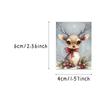 50-Set Creative Snowfield Cartoon Stickers for DIY Phone Cases, Water Bottles, and Notebooks