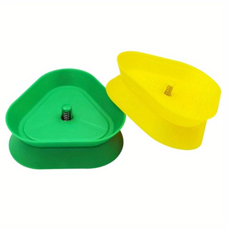 Triangular Plastic Card Holder for Poker, Table Games, Family Game Nights and Holiday Gift Giving