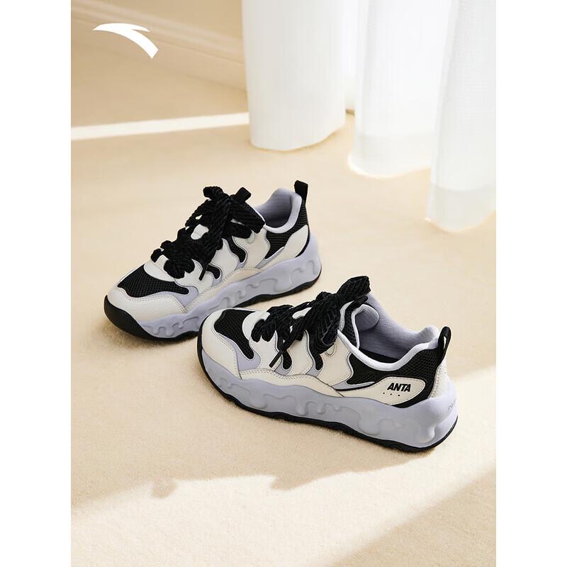 

ANTA Candy Women s Thick-Soled Casual Sneakers US 6.5