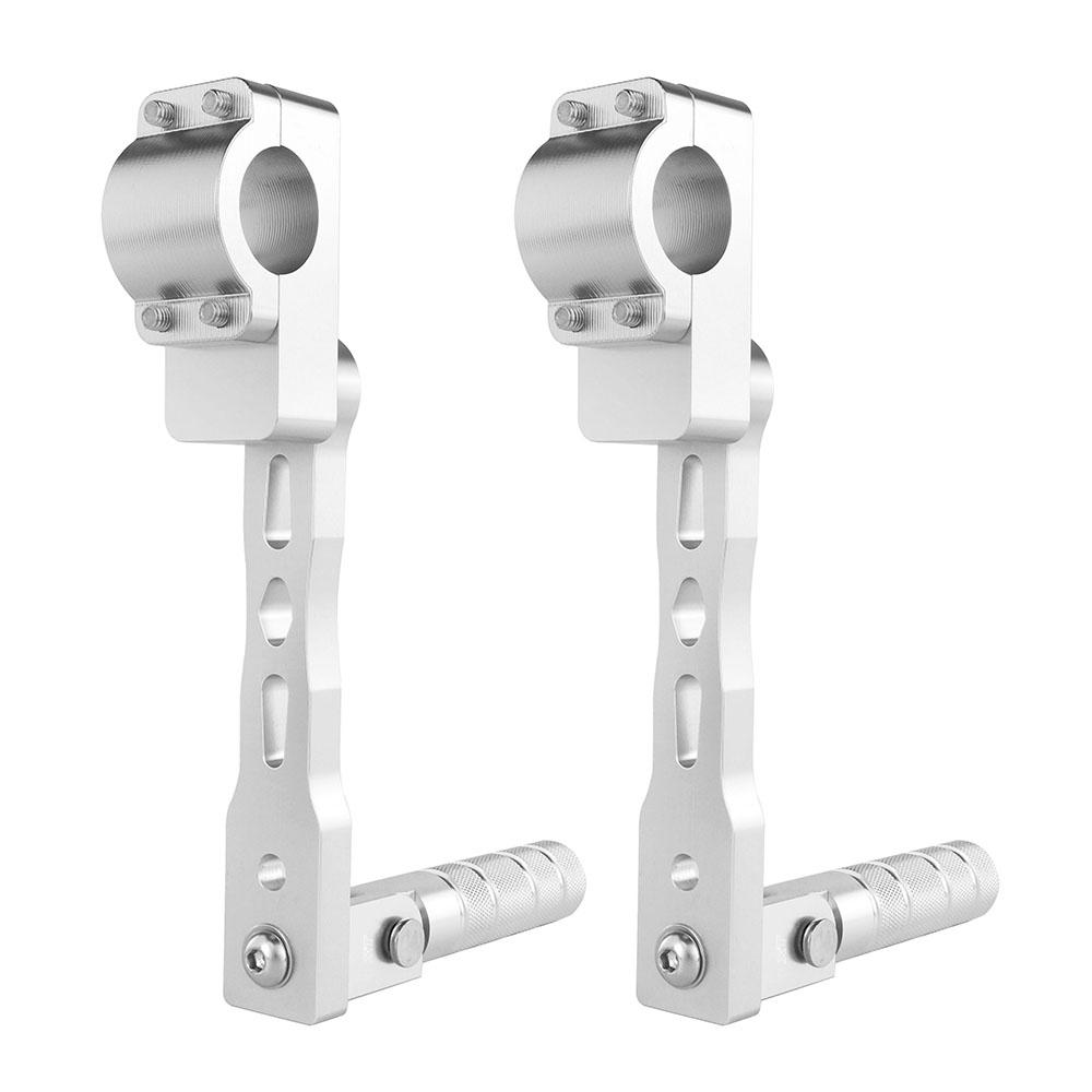 For KAWASAKI KLR650 1987-2024 KLE 500 KLX 250 VULCAN Motorcycle Rider Adjustable Foot Pegs Kit 22mm 7/8" 28.8mm 1/8" Highway