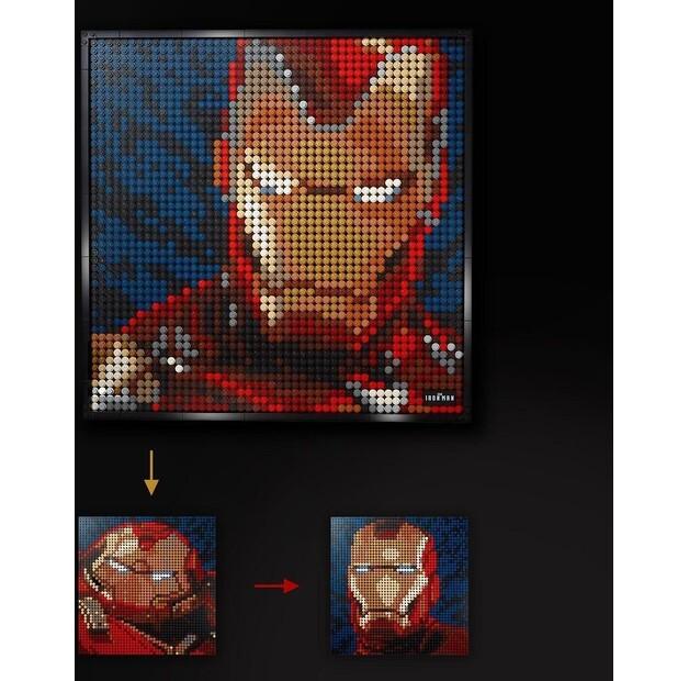 LEGO Art 31199 Железный человек от Marvel Studios