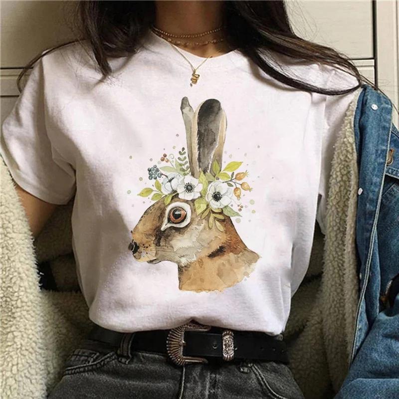 Short Sleeve Tee Skull Print love funny Women Top Casual Clothes Lady Fashion aesthetic Summer Tshirt Female Graphic TShirt S