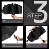 Automatický skládací deštník do auta, vodotěsný, větruodolný, pro Porsche Cayenne Panamera Macan Boxster 911 Carrera-GT 928