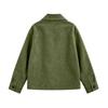 Women's Casual Jacket with Pockets, Relaxed Loose Fit Outerwear for Everyday Wear
