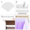 Stretch Yarn Cross-striped Table  Skirt Rectangular Table Round Table Skirt Wedding Party Decoration