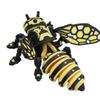 Detachable Wings Cyberpunk Articulated Bee Toy Movable Joint Articulated Bee Toy  Creative Gift