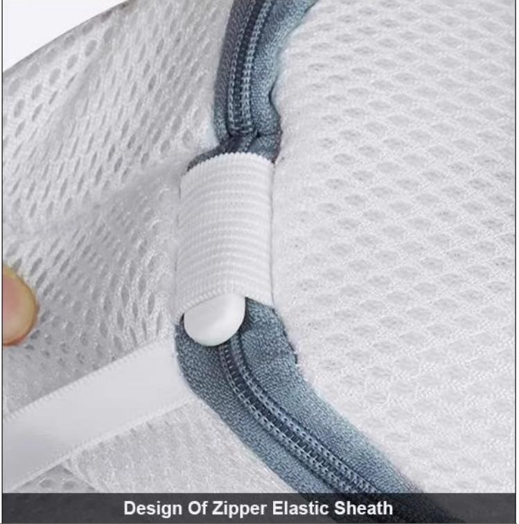 2 bucăți geantă pentru mașină de spălat pantofi, geantă de spălat pantofi uscător ușă plasă pentru încălțăminte pentru delicate dresuri șosete sutiene