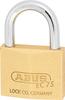 ABUS Messing Vorhängeschloss KD Vertiefung Lose Nummer EC75/50 Zylinder,
