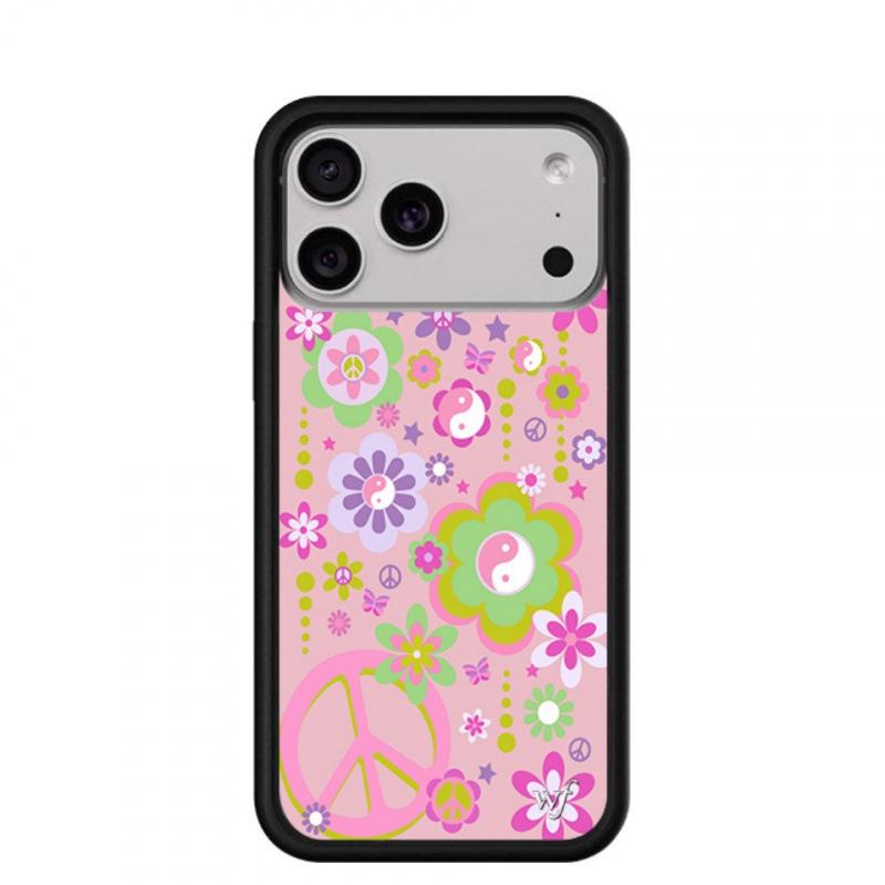

WildFlow Tai Chi Floral Case for iPhone 17/16 Pro Max/15 Plus 16 Pro