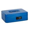 Jssmst (Jessmat) Portable Safe, Dial Lock, Metal, 25x20x9cm, A5 Size, CB0701L (Blue)