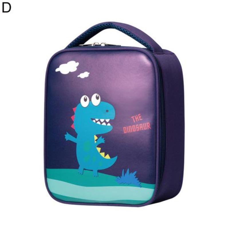 Lunch Box Zipper Closure Reusable Keep Food Warm Cold