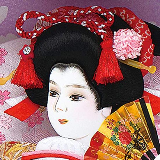 Osaka Choseido Framed Hagoita Battledore with Name and Wooden Tag New Kosai White Purple (Sent Separately) Year's Decoration,