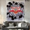 RB Leipzig logo Wall Hanging Printed Fabric Blanket Decorative Tapestries for Bedroom Living Room Home Decor