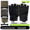 Men's Full-Finger Outdoor Tactical Gloves - Cut-Resistant, Wear-Resistant for Motorcycle Riding & Combat