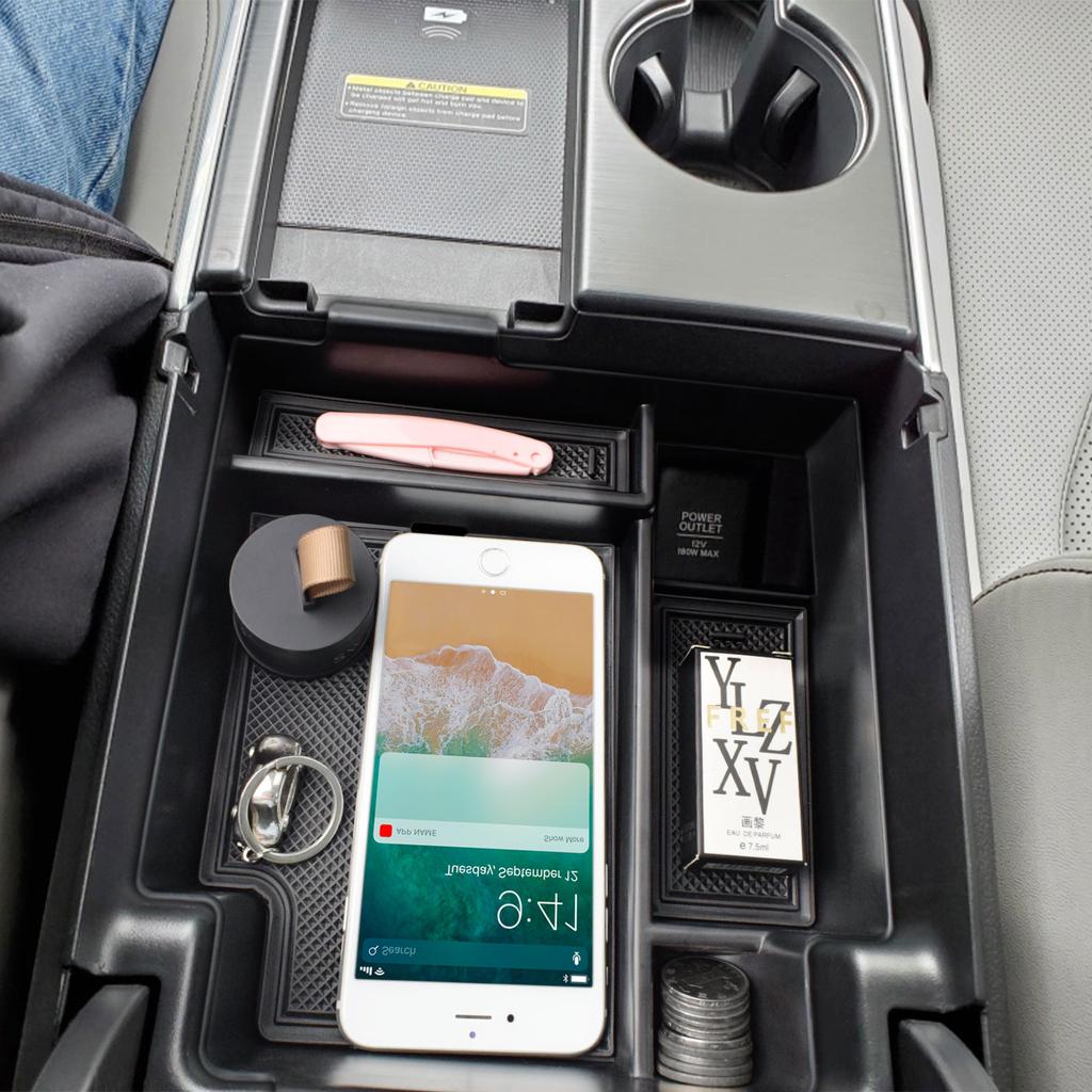 Center Console Organizer for Acura TLX 2025-2025 Accessories ABS Armrest Storage Box Interior Center Console Tray Storage Box