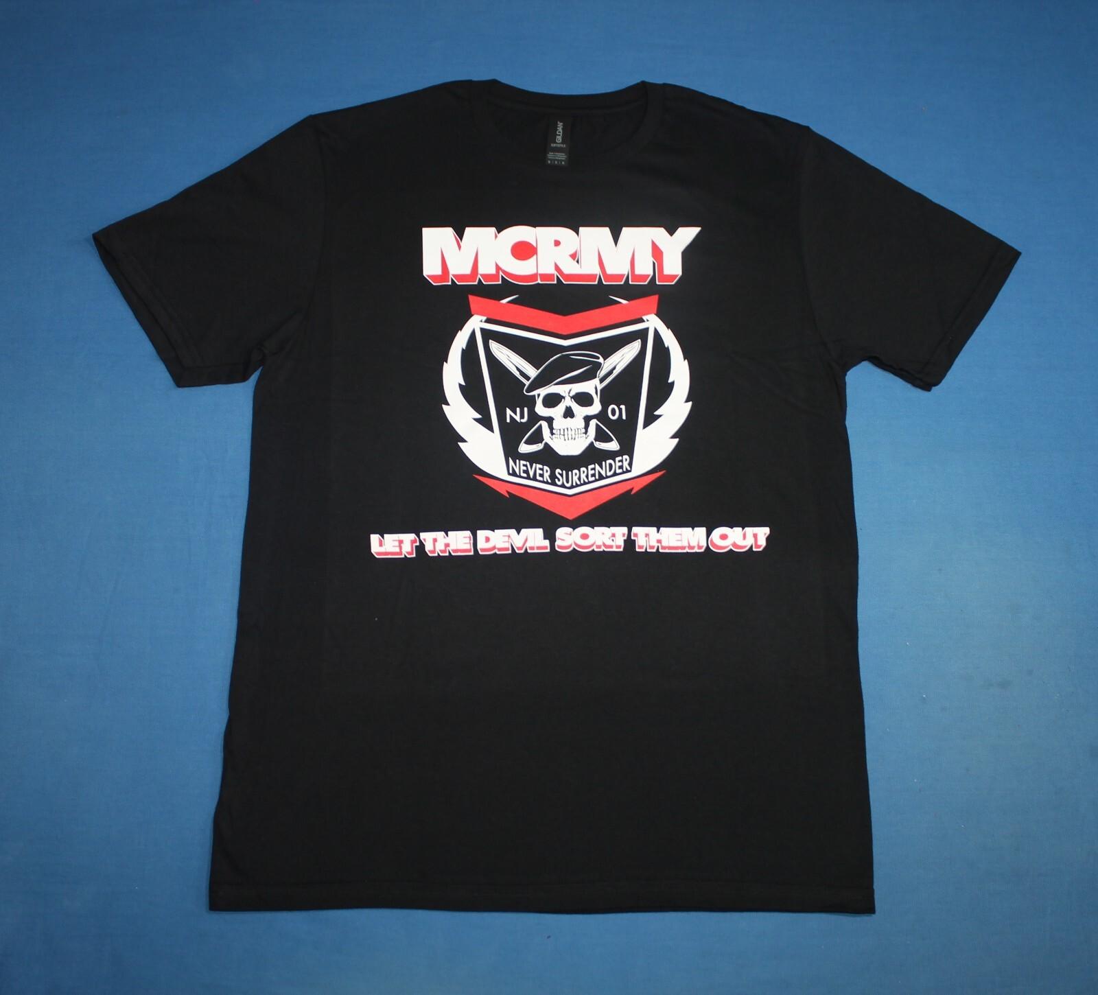New MCRMY My Chemical Romance Shirt Pop Punk Band MCR My Chem Men s Tee Medium XXL