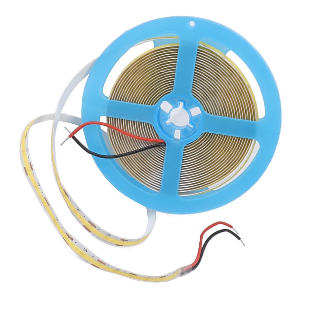 Self Adhesive LED Strip Lamp 90 CRI COB LED Tape Lamp Uniform Glow COB LED Strip Light  Living Room