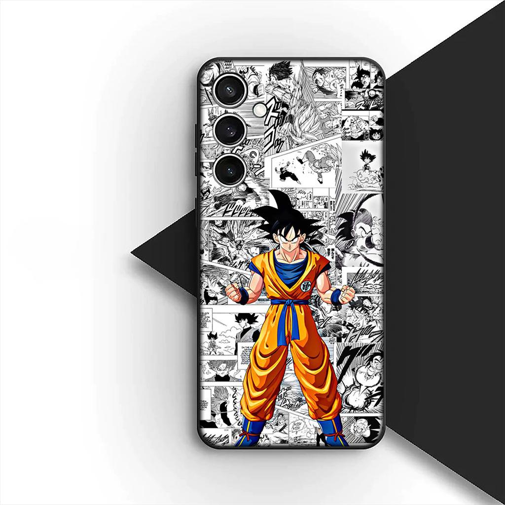 Cover for Motorola Moto G86 G57 E14 E15 G14 G34 G67 G84 G24 A54 G15 Power E22 Casing Phone Case Dragons Gokus Balls Super