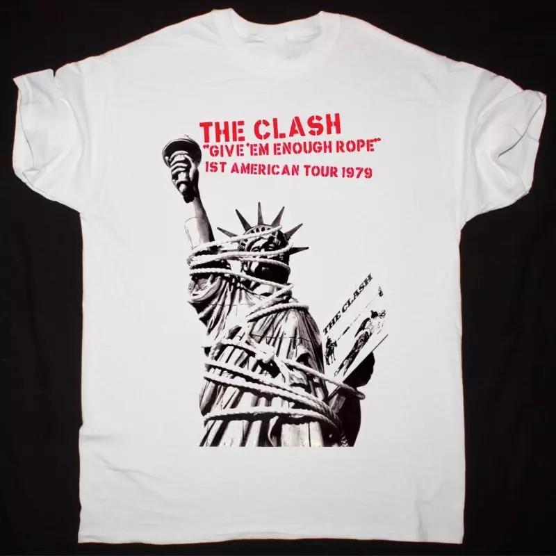 THE CLASH GIVE EM ENOUGH ROPE TOUR 1979 T-Shirt XXL
