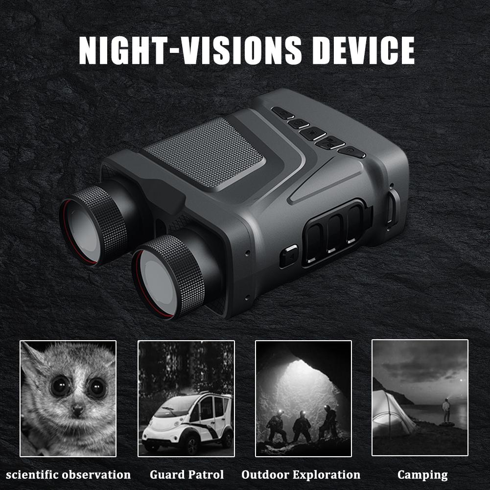 R12 1080p/4k Uhd 10m Pixels Telescope 5x Zoom Digital 300m Infrared Night Vision Binocular For Hunting Camping