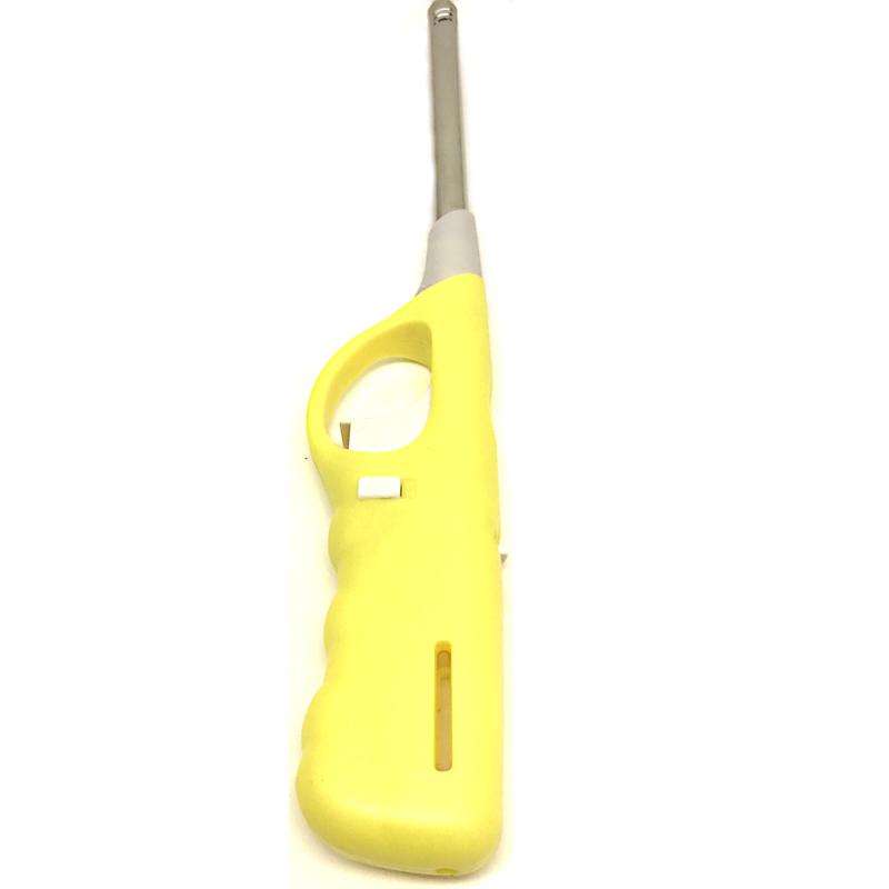 

1 шт. зажигалка бутановая многоцелевая многофункциональная для кухни камина пилотная лампа барбекю плита пластиковые зажигалки для свечей жёлтый