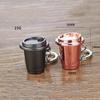 Krug 3D Kreativer Kaffee Schlüsselanhänger Mini Kreativer Barista Kaffee Schlüsselanhänger Barista Geschenk
