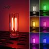 Ambient Mood Lighting Night Light Multi-Color with Touch Dimming USB Powered Portable Retro Adjustable Brightness Filament Design Soft LED for Bedroom